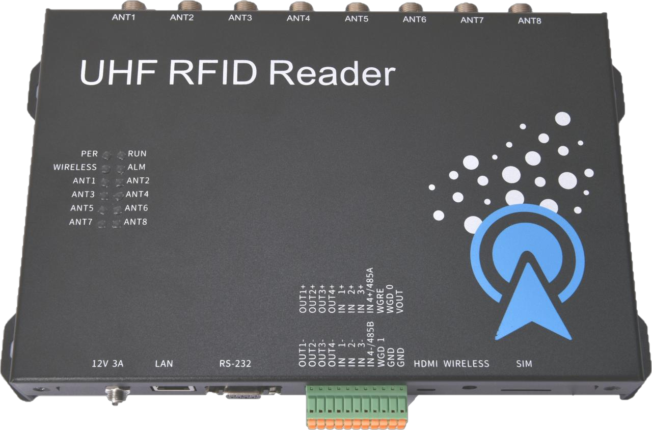 8通道超高频RFID读写器FU-YRF8-T