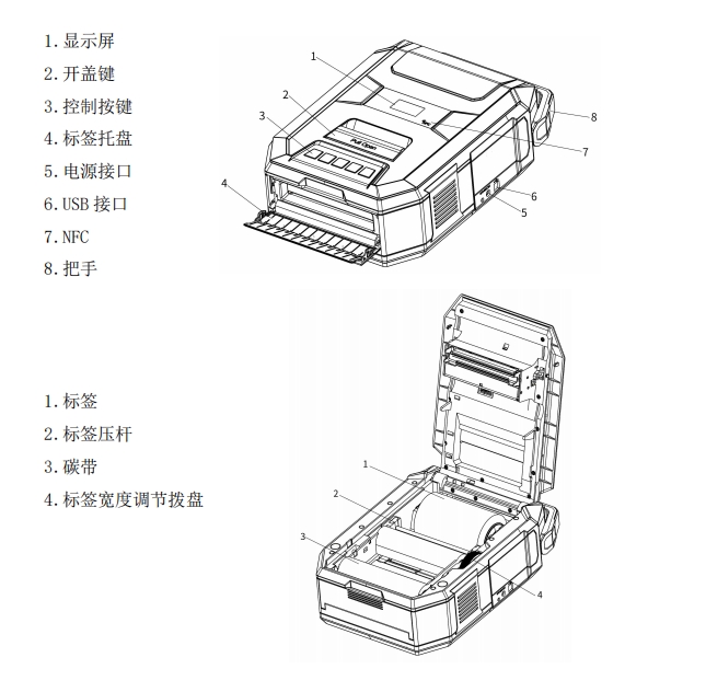 rfid标签打印机